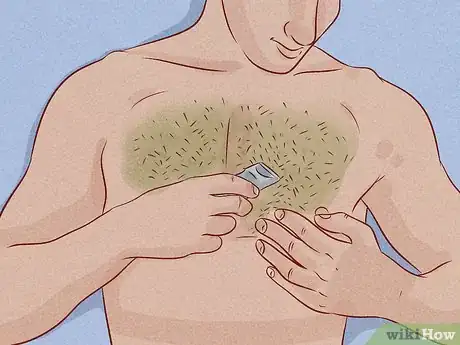 Imagen titulada Shave Chest Hair Step 1