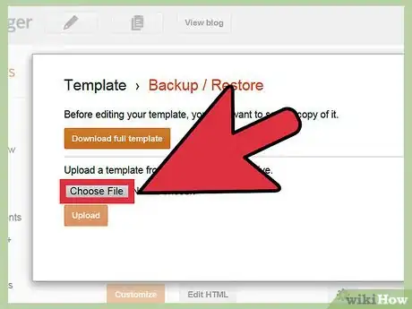 Imagen titulada Install a Template on Your Blogger Blog Step 5