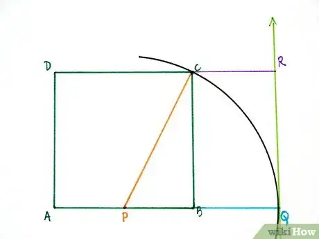 Imagen titulada Construct a Golden Rectangle Step 7