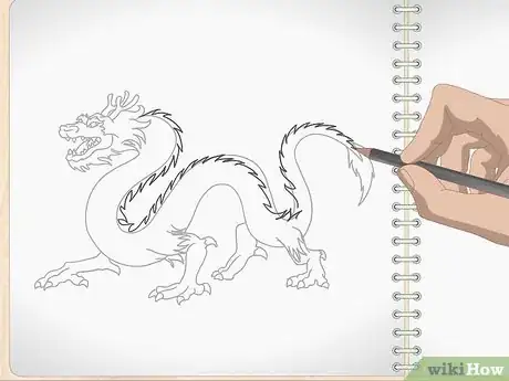 Imagen titulada Draw a Dragon Step 20