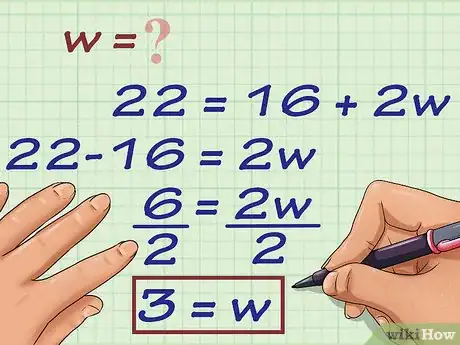 Imagen titulada Find the Width of a Rectangle Step 7