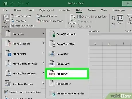 Imagen titulada Copy a Table from a PDF to Excel Step 5