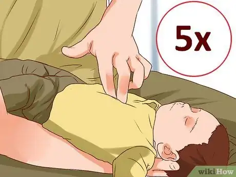 Imagen titulada Perform the Heimlich Maneuver on a Baby Step 7