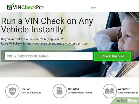 Imagen titulada Get a Free Basic VIN Check Step 14