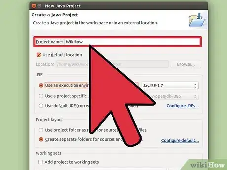 Imagen titulada Create a New Java Project in Eclipse Step 3