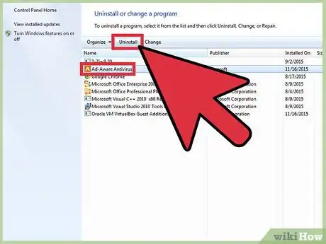 Imagen titulada Uninstall Ad Aware Free Internet Security Step 6