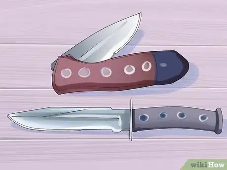 Imagen titulada Become Good at Knife Fighting Step 2