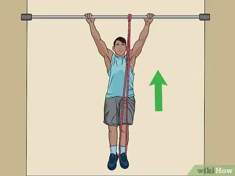 Imagen titulada Perform Assisted Pull Ups Step 17