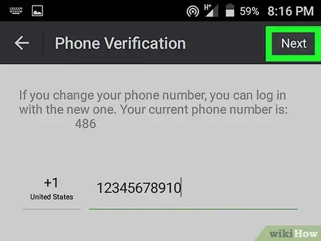 Imagen titulada Change Your Phone Number on WeChat on Android Step 8