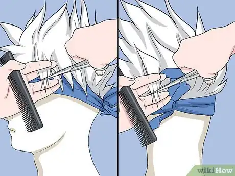 Imagen titulada Make Kakashi Hair Step 7