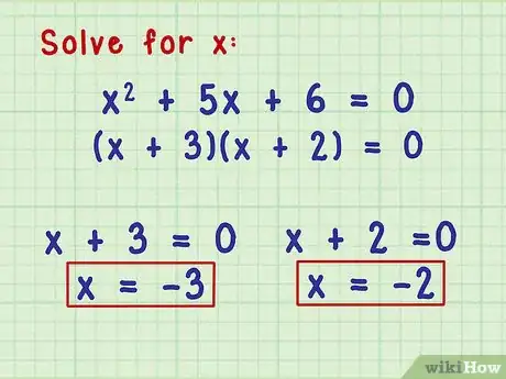 Imagen titulada Factor Algebraic Equations Step 8