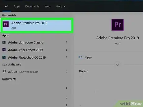 Imagen titulada Add Transitions in Adobe Premiere Pro Step 1