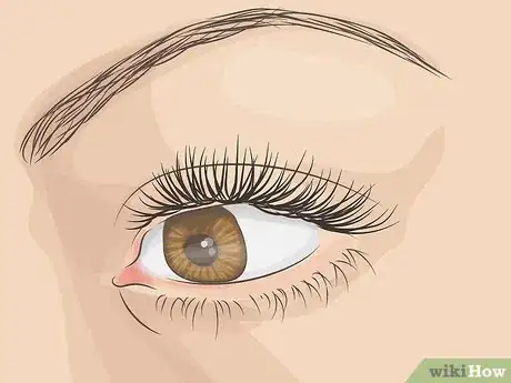 Imagen titulada Curl Your Eyelashes Without an Eyelash Curler Step 7