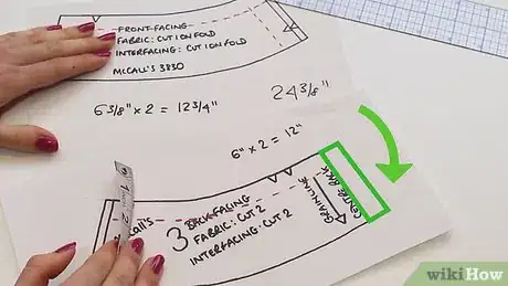 Imagen titulada Sew Using Patterns Step 14