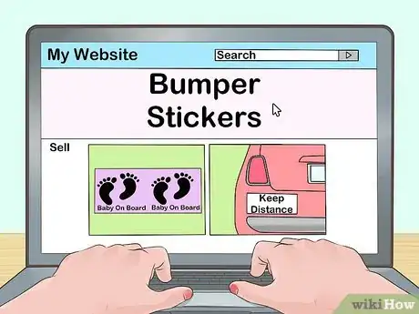 Imagen titulada Make Bumper Stickers to Sell Step 17