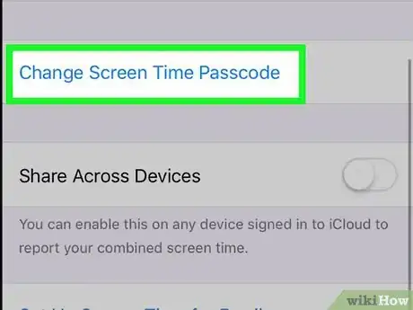 Imagen titulada Change Restriction Password Settings on an iPhone Step 3