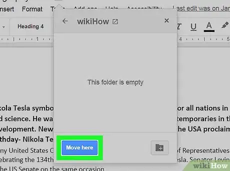 Imagen titulada Create Folders in Google Docs Step 8