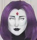 hacer cosplay de Raven de los Jóvenes Titanes