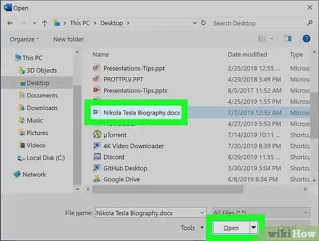 Imagen titulada Open a File in Windows Step 4