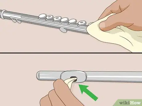 Imagen titulada Clean and Maintain Your Flute Step 2