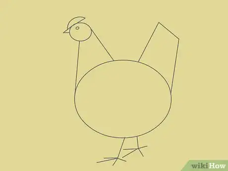 Imagen titulada Draw a Chicken Step 21