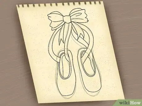 Imagen titulada Draw Ballet Slippers Step 4