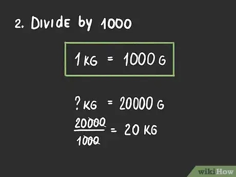 Imagen titulada Convert Grams to Kilograms Step 2