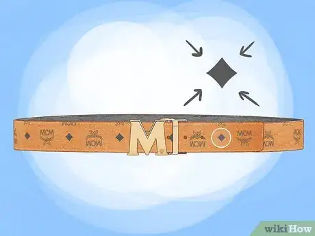 Imagen titulada Tell if an MCM Belt Is Fake Step 3