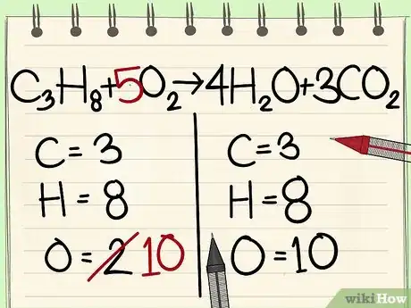 Imagen titulada Balance Chemical Equations Step 7