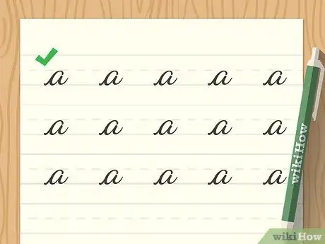 Imagen titulada Write in Cursive Step 7