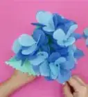 hacer flores de papel de seda