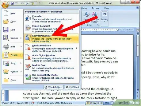 Imagen titulada Remove Passwords from Microsoft Word 2007 Step 5