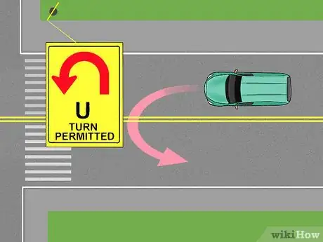 Imagen titulada Make Right, Left, and U Turns Step 9