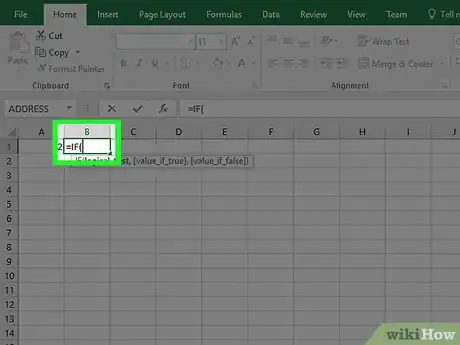 Imagen titulada Use If‐Else in Excel Step 5