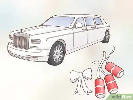 Imagen titulada Decorate a Wedding Car with Ribbon Step 4