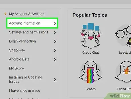 Imagen titulada Delete a Snapchat Account Step 14