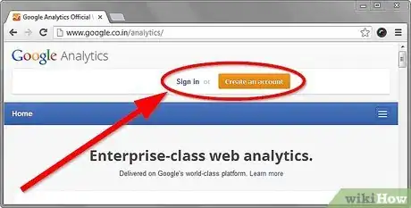 Imagen titulada Find Your Google Analytics Code Step 1