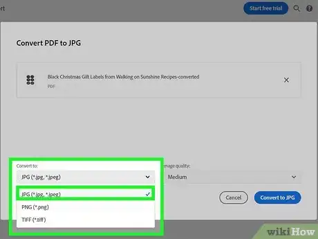 Imagen titulada Convert PDF to Image Files Step 4