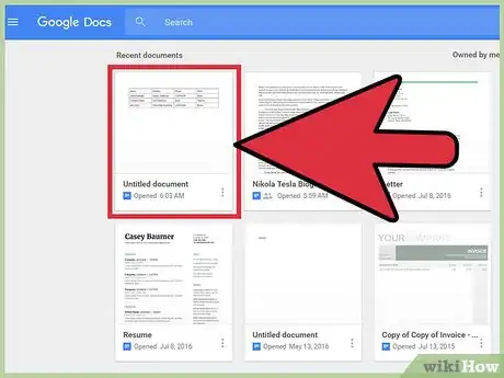 Imagen titulada Delete a Table in Google Docs Step 6