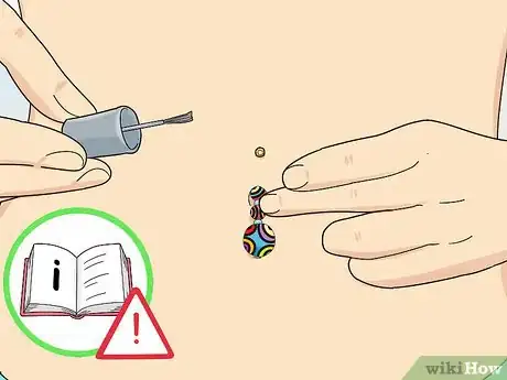 Imagen titulada Make a Fake Belly Button Piercing Step 15