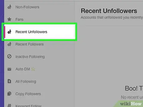 Imagen titulada See Who Unfollowed You on Twitter Step 3