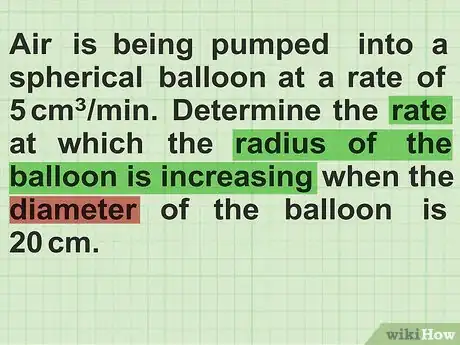 Imagen titulada Solve Related Rates in Calculus Step 2