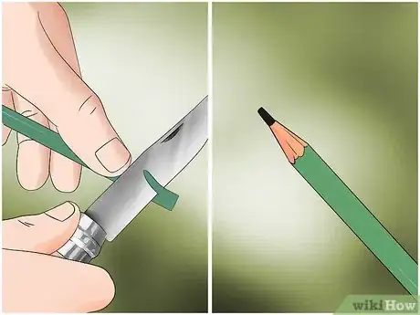 Imagen titulada Sharpen a Pencil With a Knife Step 9