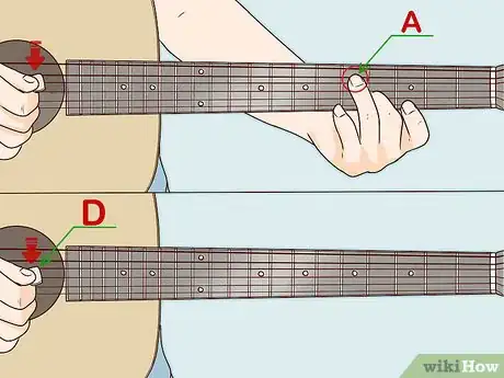 Imagen titulada Tune a Guitar Without a Tuner Step 3