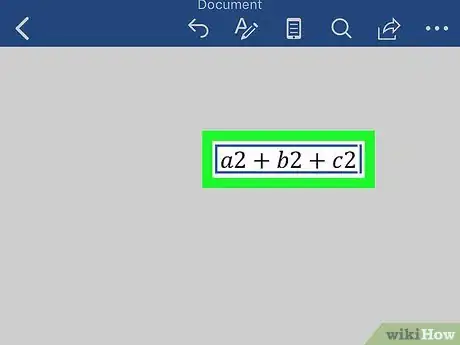 Imagen titulada Insert Equations in Microsoft Word Step 5