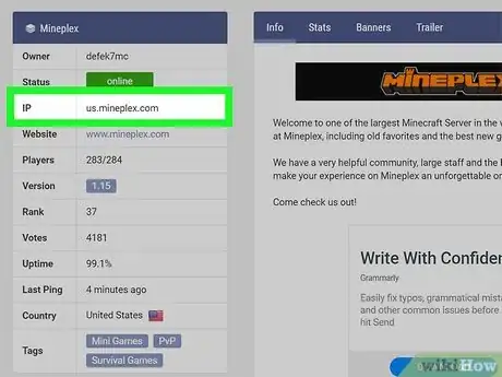 Imagen titulada Join a Minecraft Server Step 12