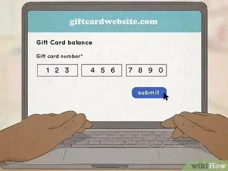 Imagen titulada Check the Balance on a Gift Card Step 3