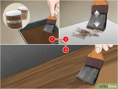 Imagen titulada Paint Faux Wood Step 9