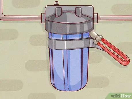 Imagen titulada Change a Well Water Filter Step 9