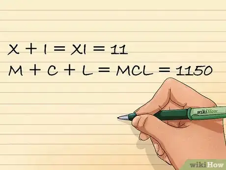 Imagen titulada Learn Roman Numerals Step 7